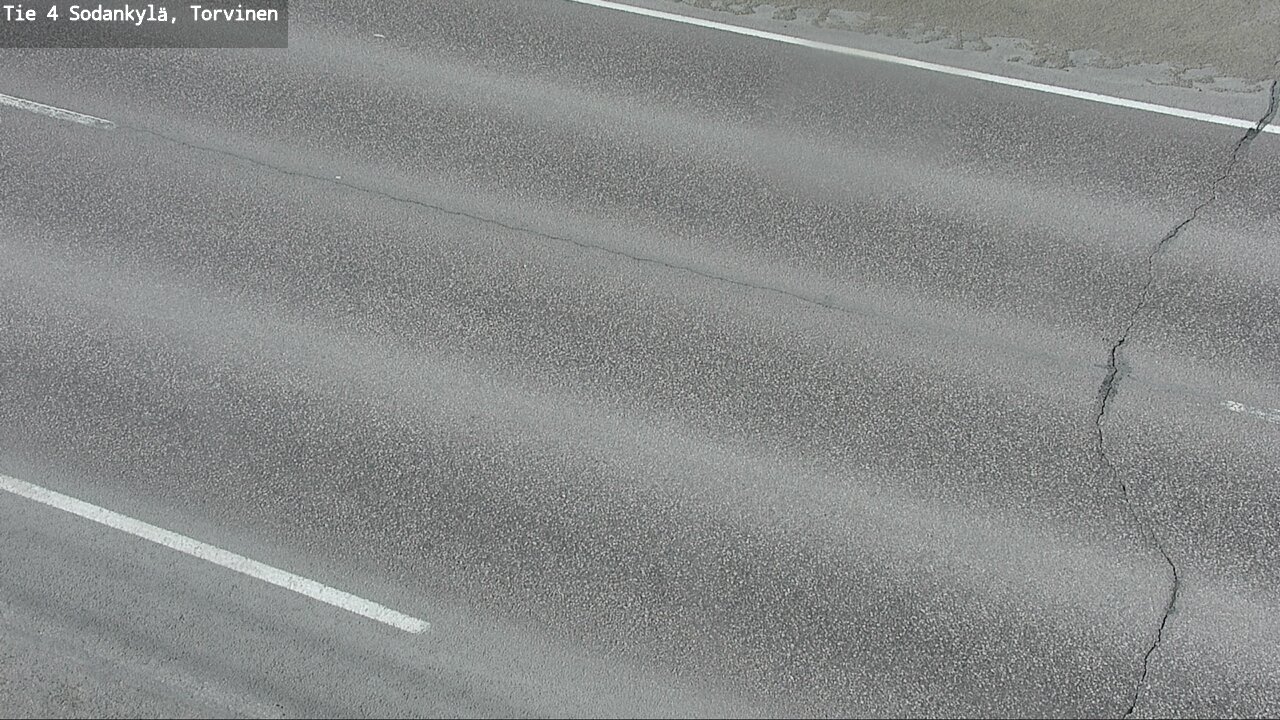 Weather Camera Image Väg 4 Sodankylä, Torvinen, Sodankylä, Lappi
