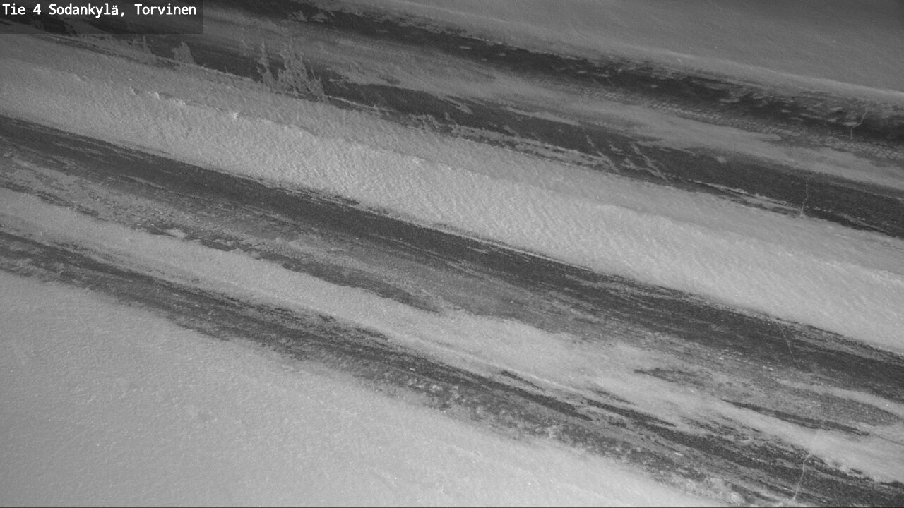Weather Camera Image Road 4 Sodankylä, Torvinen, Sodankylä, Lappi