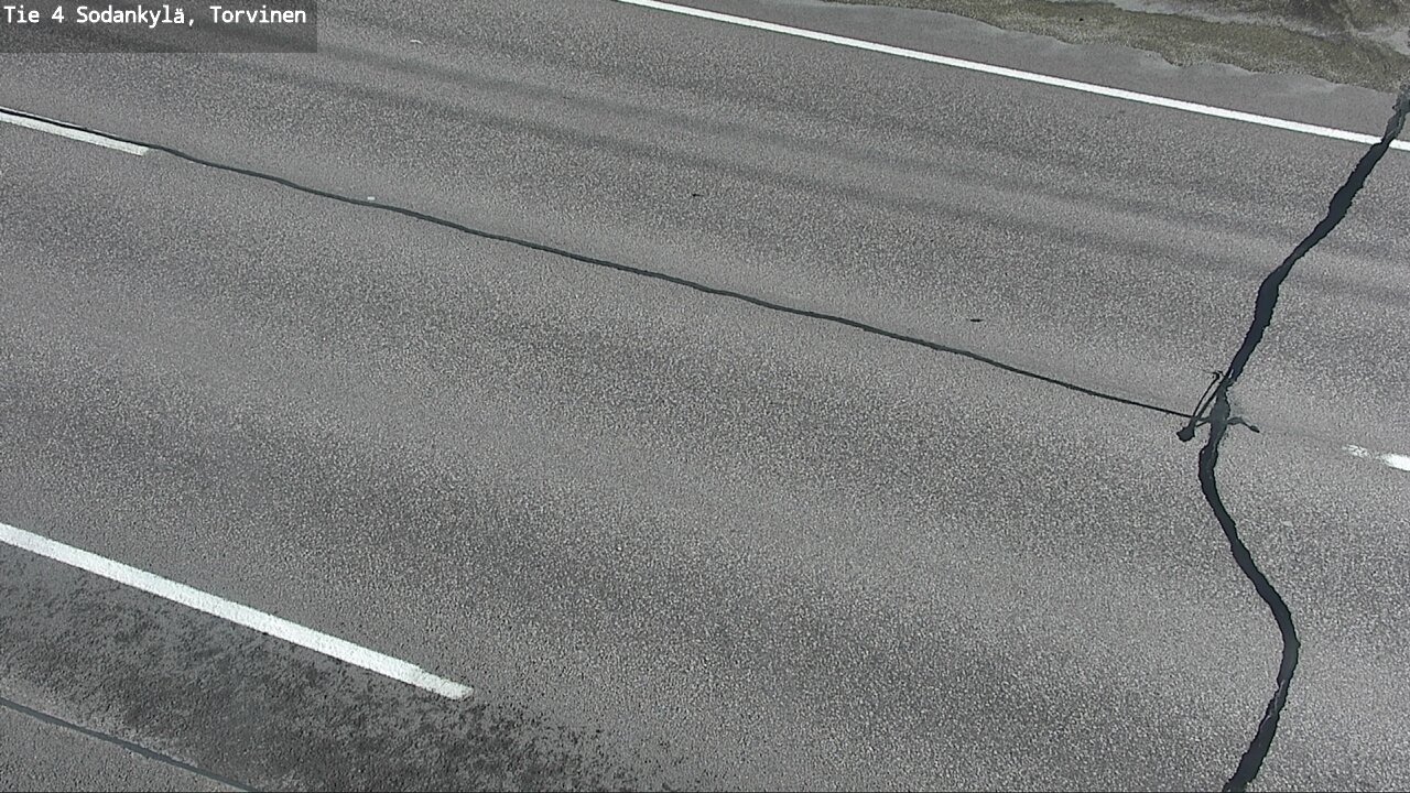 Weather Camera Image Road 4 Sodankylä, Torvinen, Sodankylä, Lappi