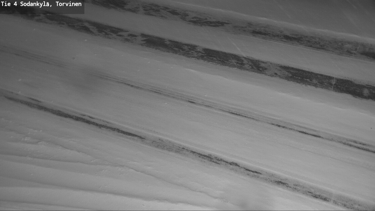 Weather Camera Image Road 4 Sodankylä, Torvinen, Sodankylä, Lappi