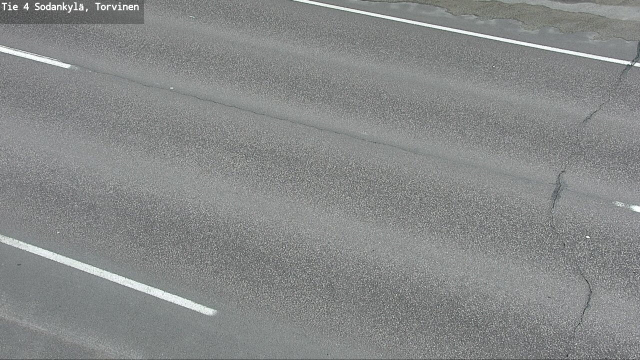 Weather Camera Image Road 4 Sodankylä, Torvinen, Sodankylä, Lappi