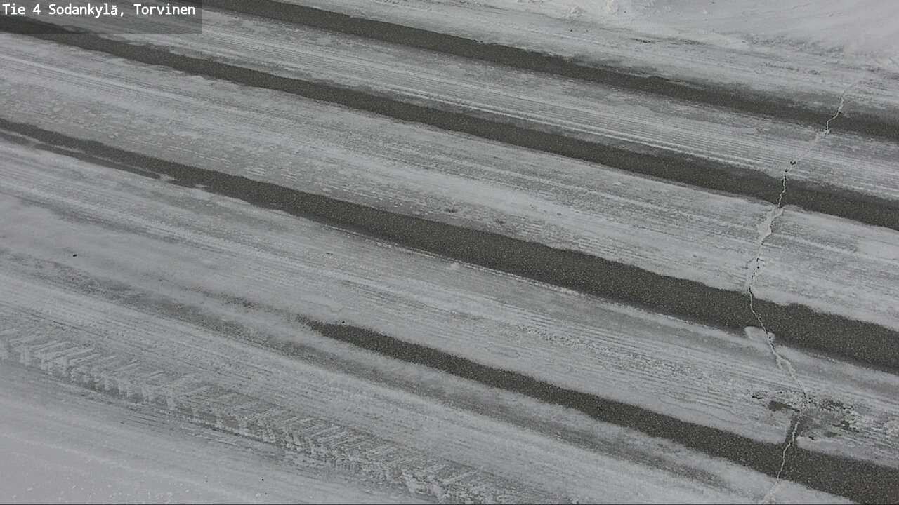 Weather Camera Image Road 4 Sodankylä, Torvinen, Sodankylä, Lappi