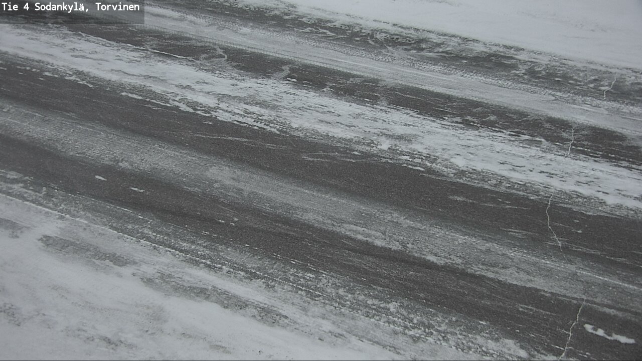 Weather Camera Image Road 4 Sodankylä, Torvinen, Sodankylä, Lappi