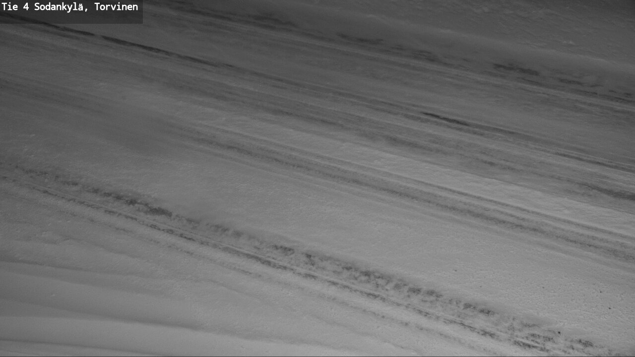 Weather Camera Image Road 4 Sodankylä, Torvinen, Sodankylä, Lappi