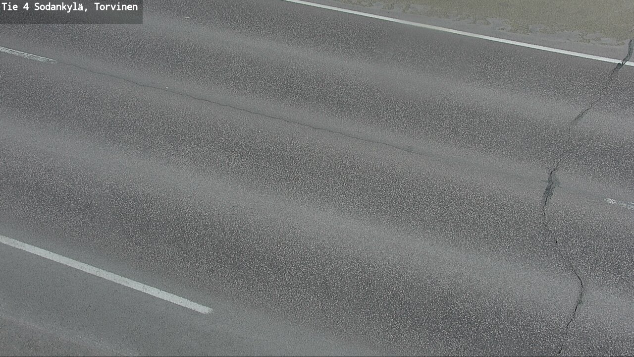 Weather Camera Image Road 4 Sodankylä, Torvinen, Sodankylä, Lappi