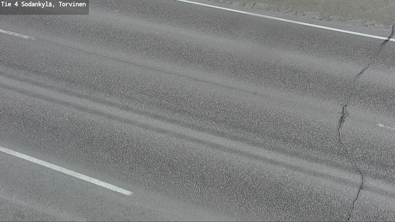 Weather Camera Image Road 4 Sodankylä, Torvinen, Sodankylä, Lappi