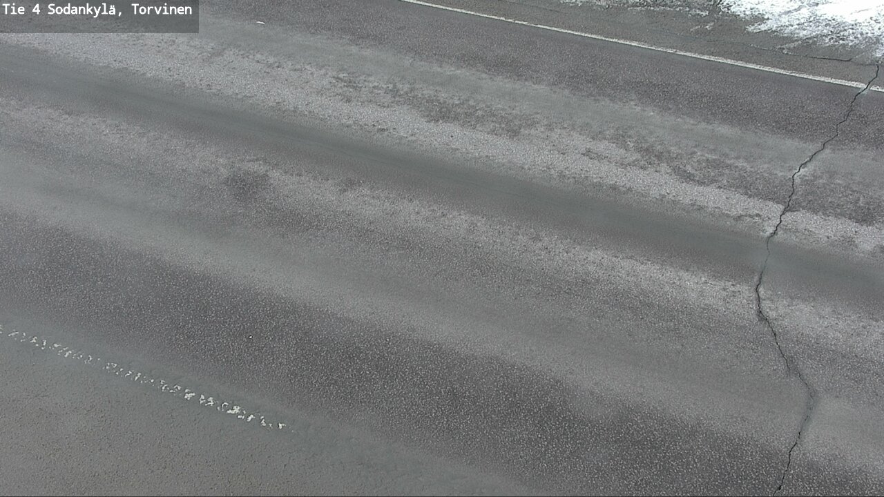 Weather Camera Image Väg 4 Sodankylä, Torvinen, Sodankylä, Lappi
