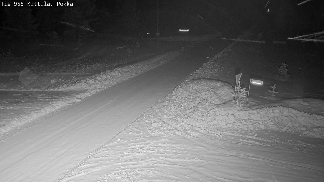 Kelikamerat Kuva Tie 955 Kittilä, Pokka, Kittilä, Lappi