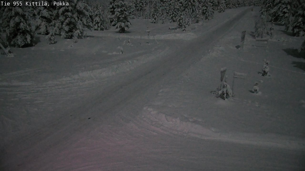Kelikamerat Kuva Tie 955 Kittilä, Pokka, Kittilä, Lappi