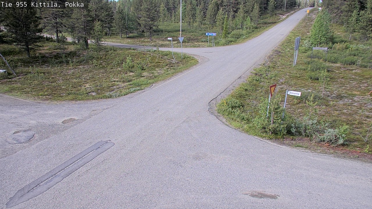 Kelikamerat Kuva Tie 955 Kittilä, Pokka, Kittilä, Lappi