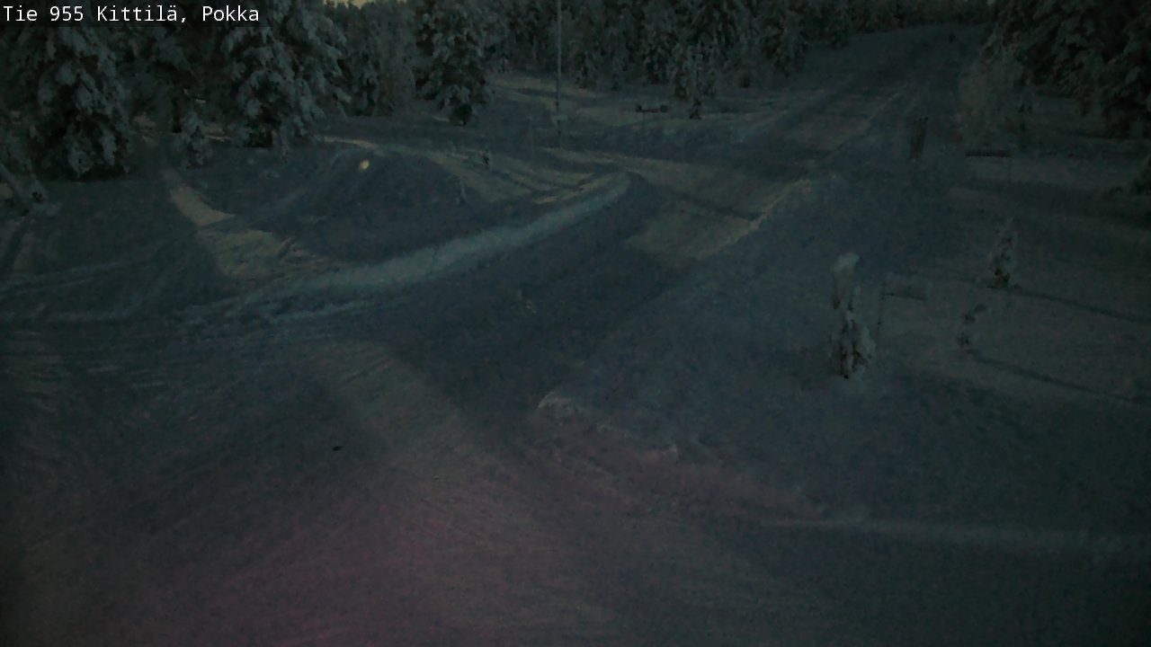 Kelikamerat Kuva Tie 955 Kittilä, Pokka, Kittilä, Lappi