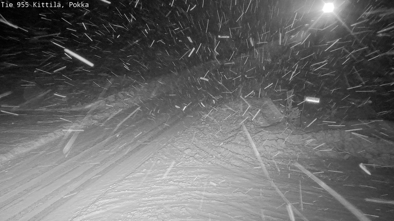 Kelikamerat Kuva Tie 955 Kittilä, Pokka, Kittilä, Lappi