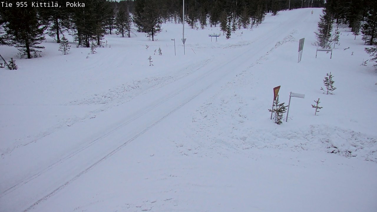Kelikamerat Kuva Tie 955 Kittilä, Pokka, Kittilä, Lappi