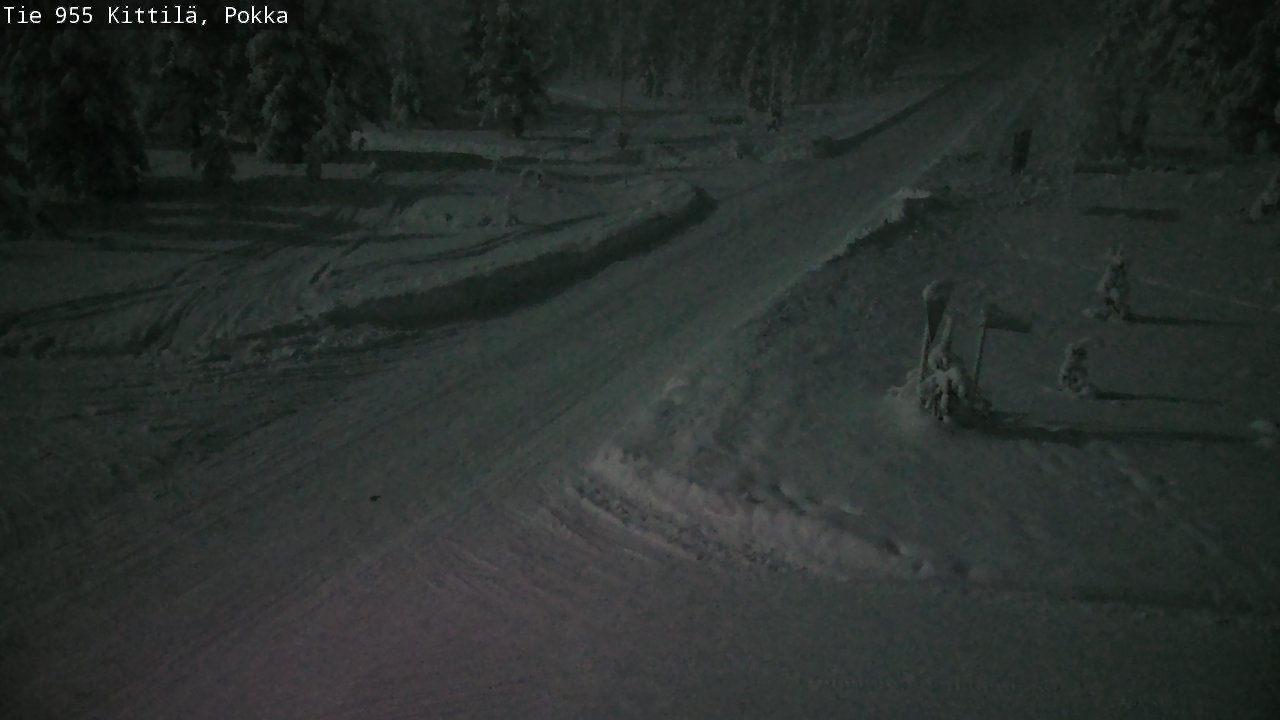 Kelikamerat Kuva Tie 955 Kittilä, Pokka, Kittilä, Lappi
