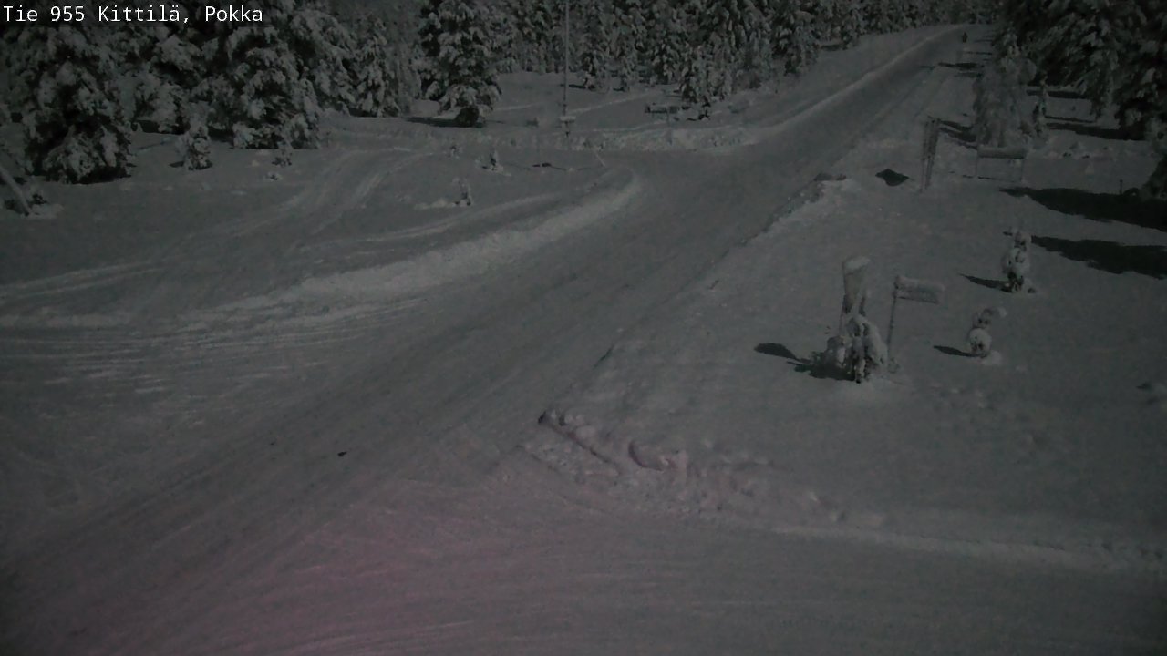 Kelikamerat Kuva Tie 955 Kittilä, Pokka, Kittilä, Lappi