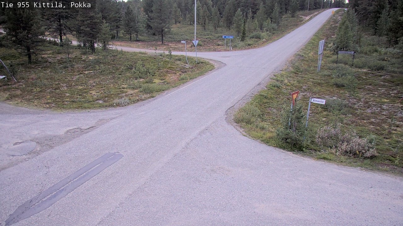 Kelikamerat Kuva Tie 955 Kittilä, Pokka, Kittilä, Lappi