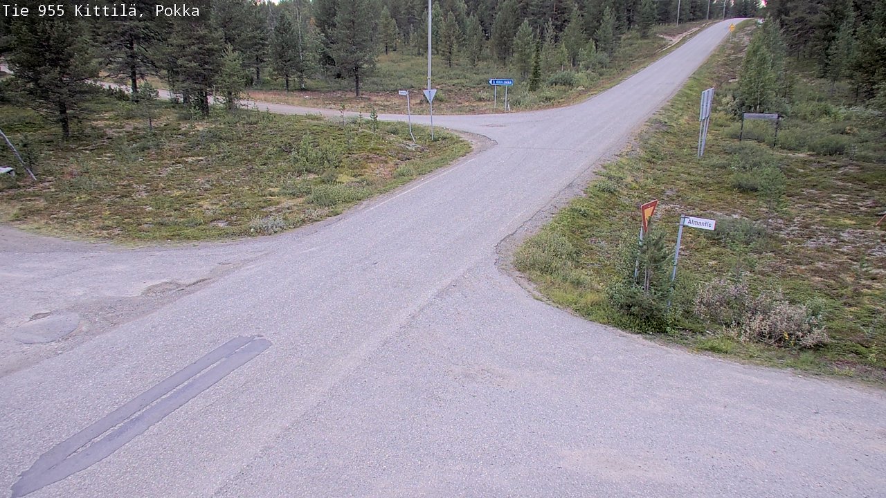 Kelikamerat Kuva Tie 955 Kittilä, Pokka, Kittilä, Lappi