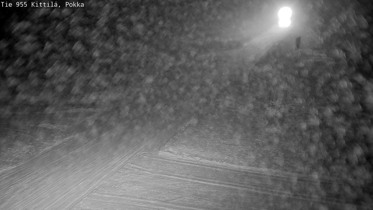 Weather Camera Image Väg 955 Kittilä, Pokka, Kittilä, Lappi