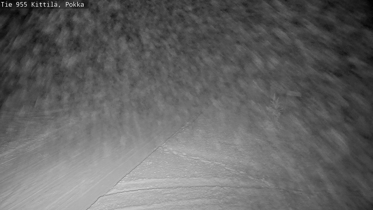 Weather Camera Image Road 955 Kittilä, Pokka, Kittilä, Lappi