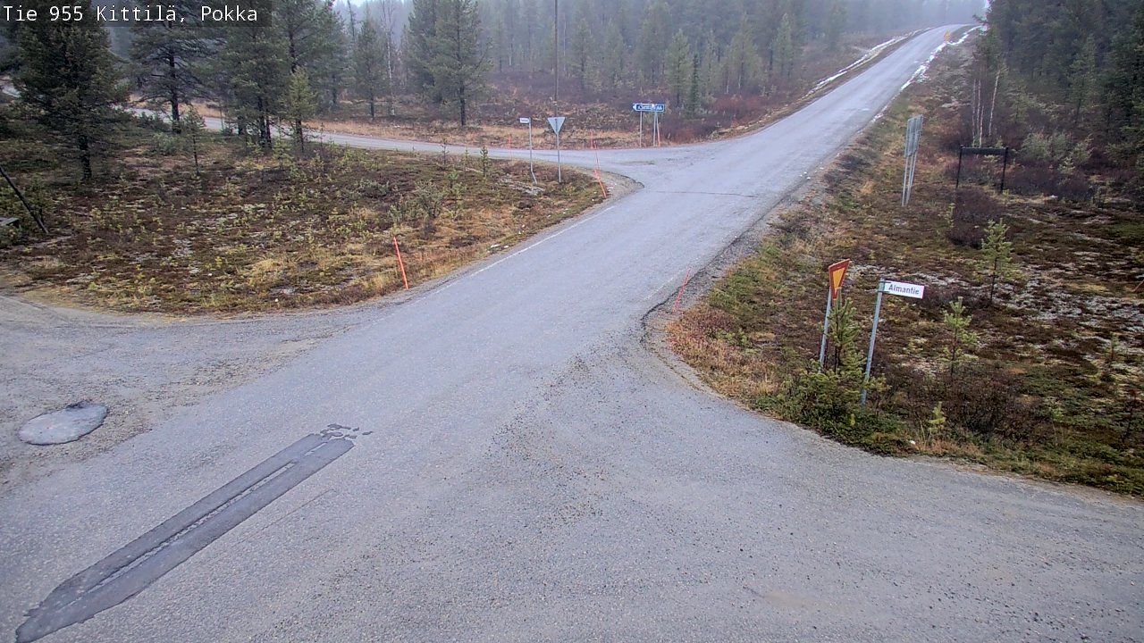 Kelikamerat Kuva Tie 955 Kittilä, Pokka, Kittilä, Lappi