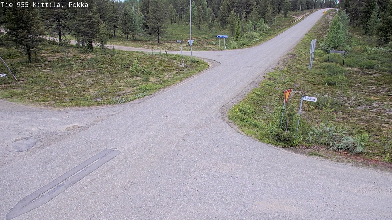 Kelikamerat Kuva Tie 955 Kittilä, Pokka, Kittilä, Lappi