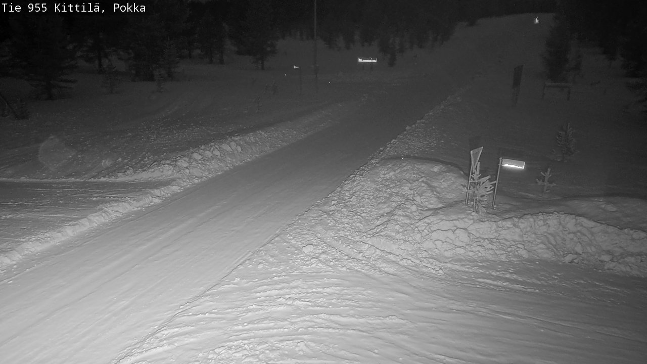 Kelikamerat Kuva Tie 955 Kittilä, Pokka, Kittilä, Lappi