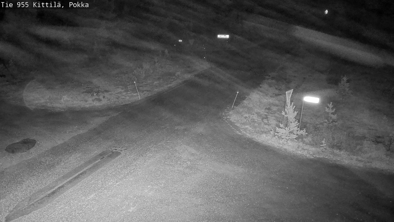 Kelikamerat Kuva Tie 955 Kittilä, Pokka, Kittilä, Lappi
