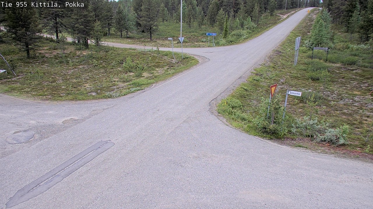 Kelikamerat Kuva Tie 955 Kittilä, Pokka, Kittilä, Lappi
