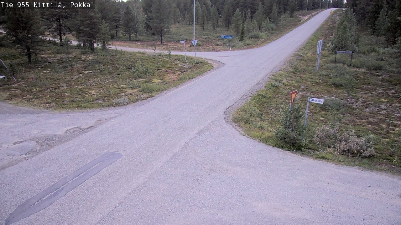 Kelikamerat Kuva Tie 955 Kittilä, Pokka, Kittilä, Lappi
