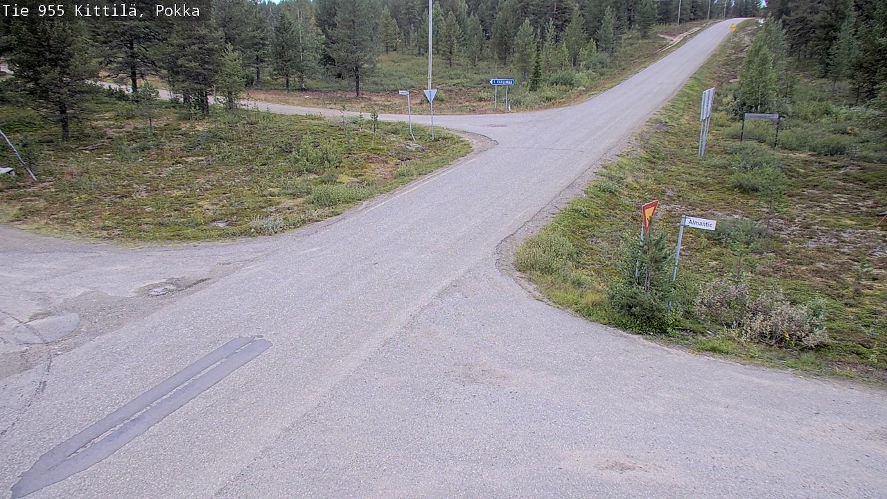 Kelikamerat Kuva Tie 955 Kittilä, Pokka, Kittilä, Lappi