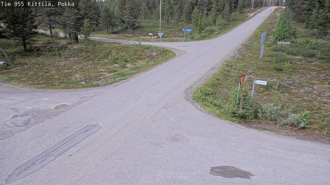 Kelikamerat Kuva Tie 955 Kittilä, Pokka, Kittilä, Lappi