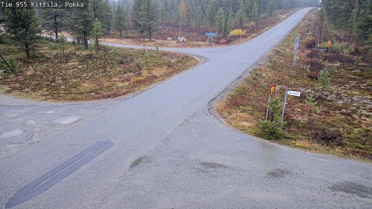 Kelikamerat Kuva Tie 955 Kittilä, Pokka, Kittilä, Lappi