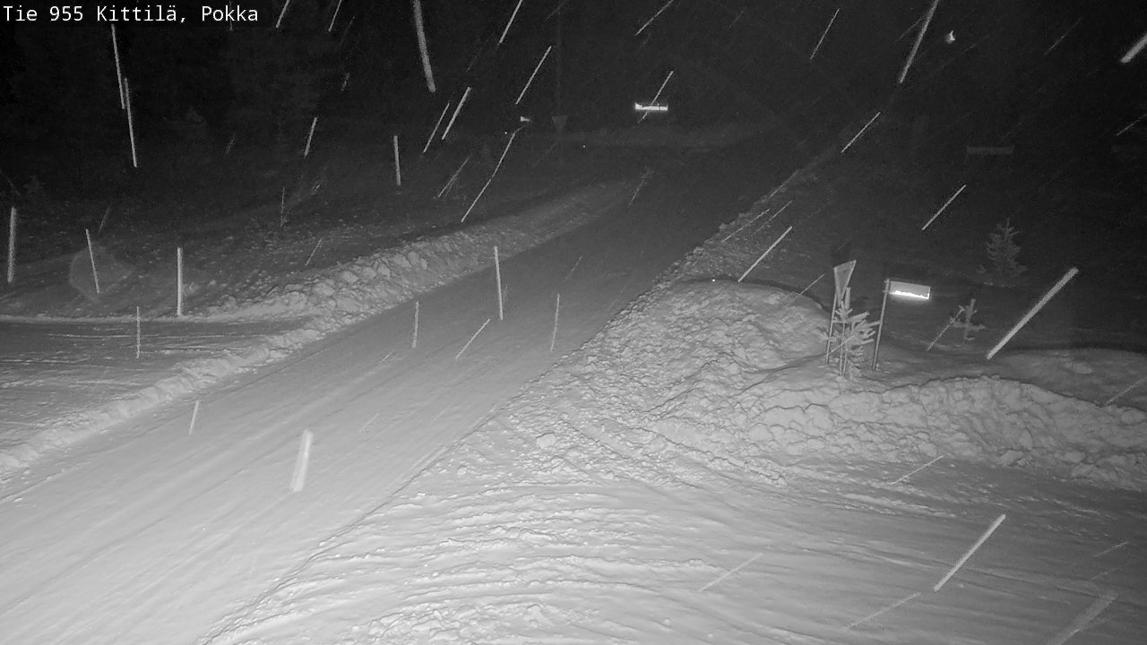 Kelikamerat Kuva Tie 955 Kittilä, Pokka, Kittilä, Lappi