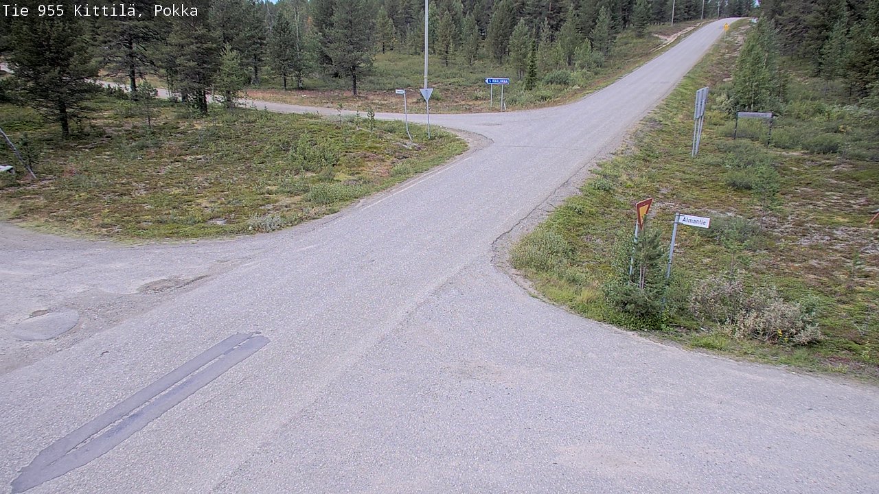 Kelikamerat Kuva Tie 955 Kittilä, Pokka, Kittilä, Lappi
