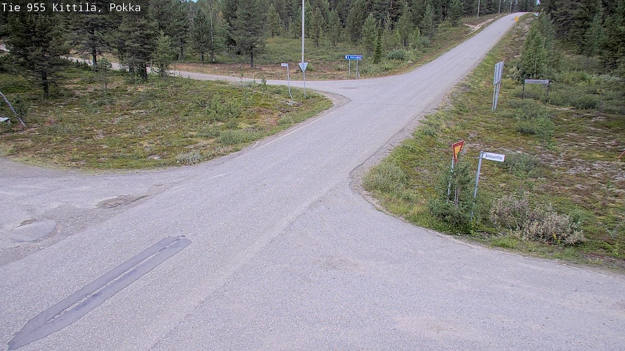 Kelikamerat Kuva Tie 955 Kittilä, Pokka, Kittilä, Lappi