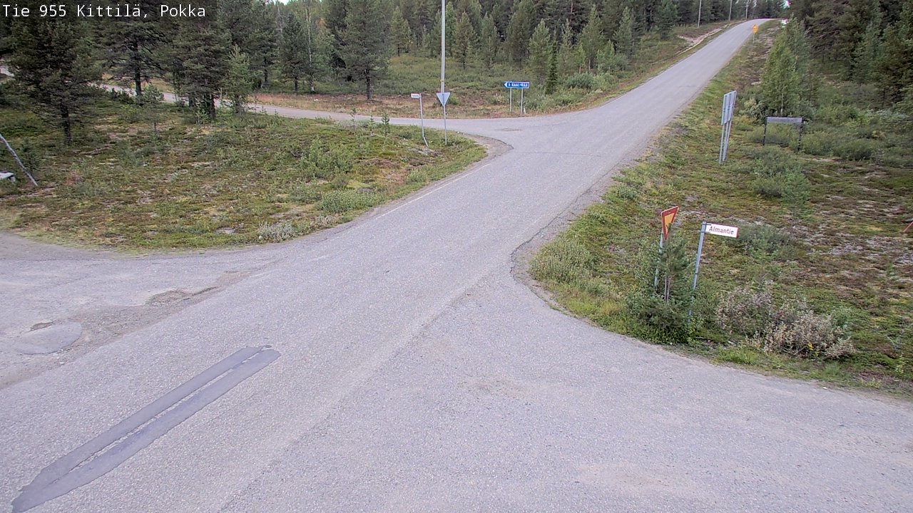 Kelikamerat Kuva Tie 955 Kittilä, Pokka, Kittilä, Lappi