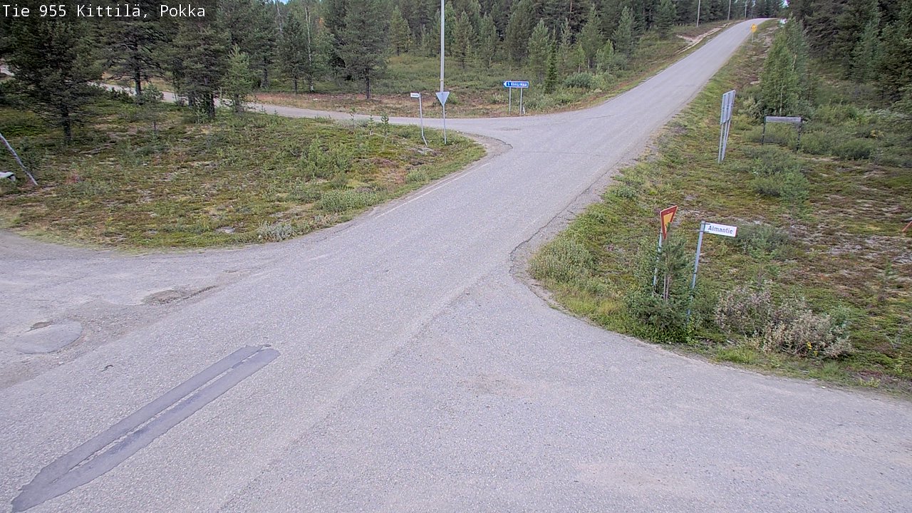 Kelikamerat Kuva Tie 955 Kittilä, Pokka, Kittilä, Lappi