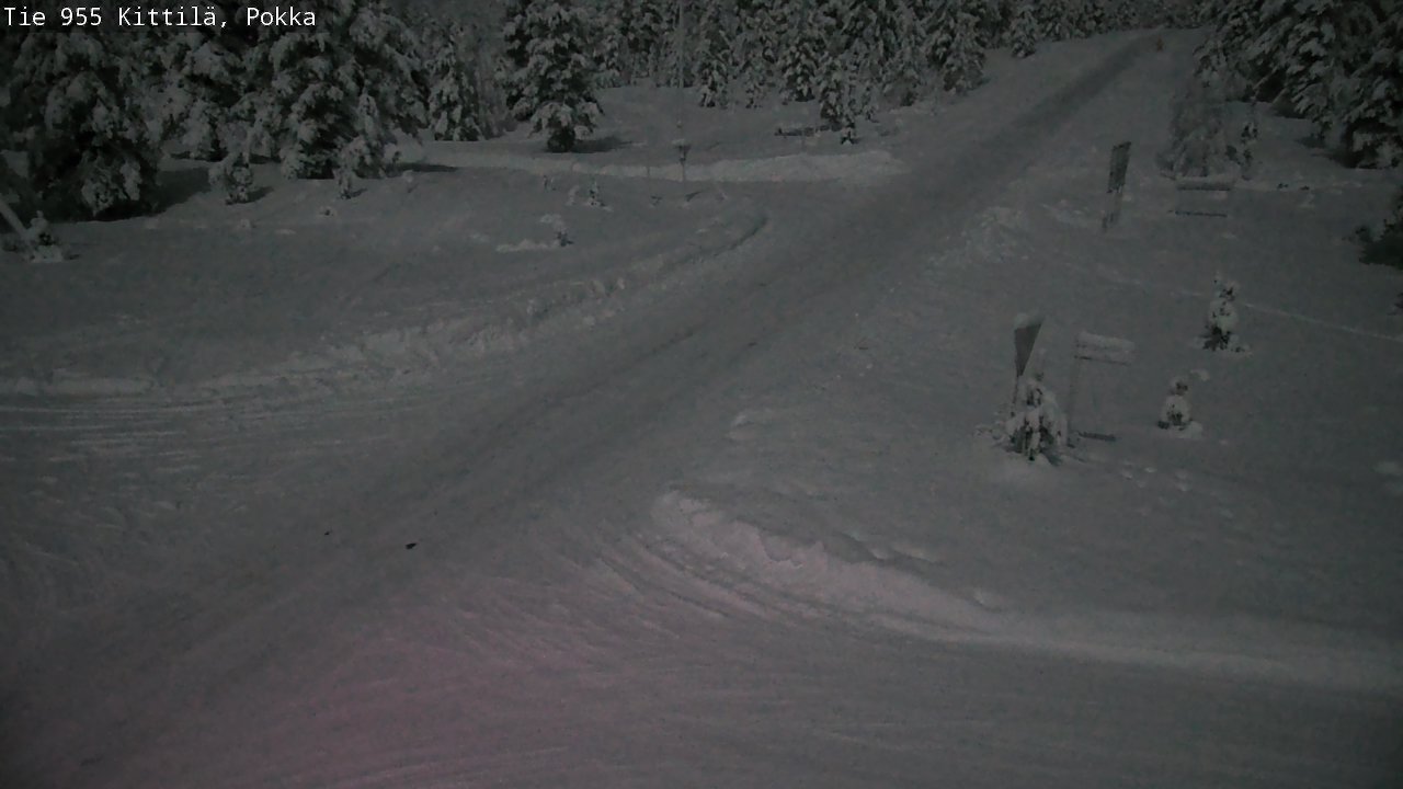 Kelikamerat Kuva Tie 955 Kittilä, Pokka, Kittilä, Lappi