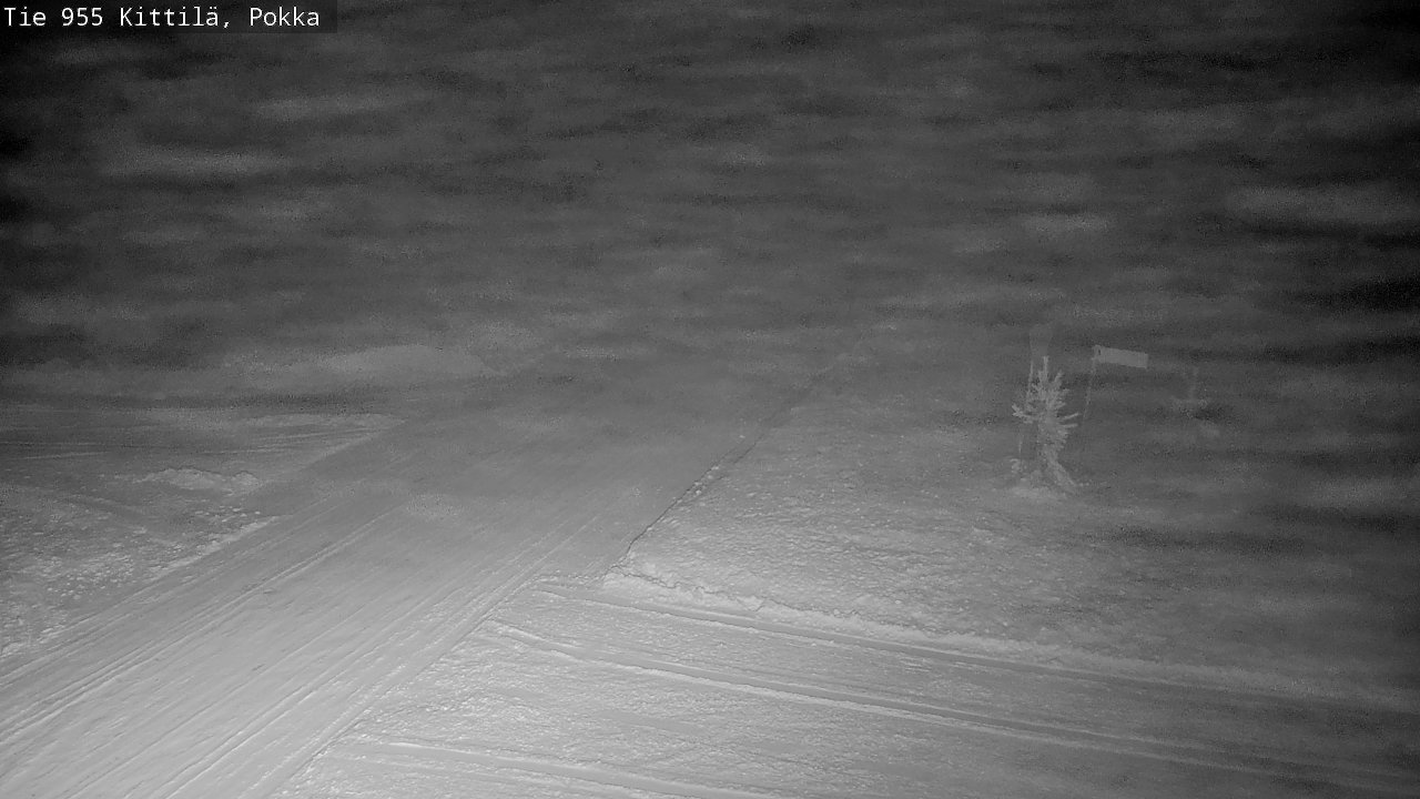 Weather Camera Image Väg 955 Kittilä, Pokka, Kittilä, Lappi