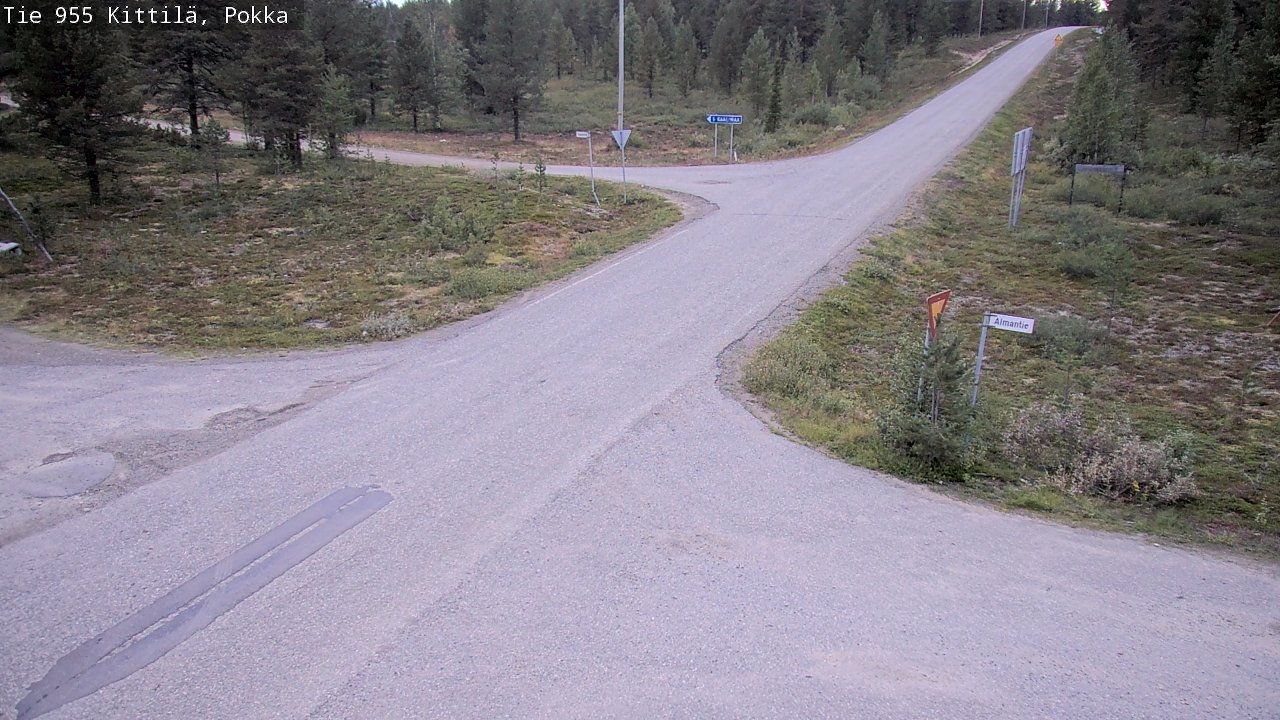 Kelikamerat Kuva Tie 955 Kittilä, Pokka, Kittilä, Lappi