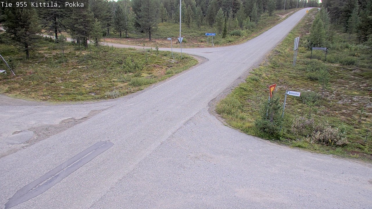 Kelikamerat Kuva Tie 955 Kittilä, Pokka, Kittilä, Lappi