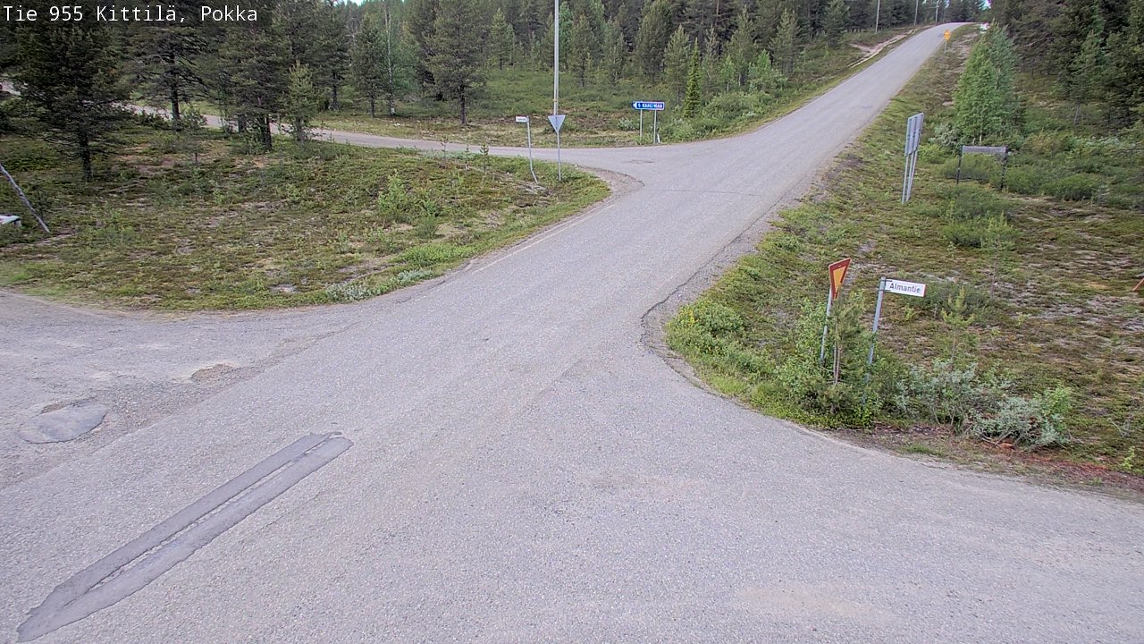 Kelikamerat Kuva Tie 955 Kittilä, Pokka, Kittilä, Lappi