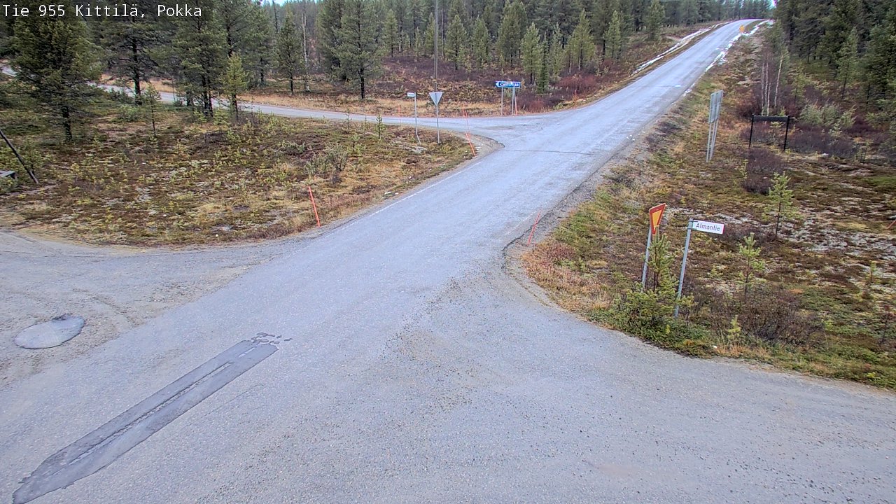 Kelikamerat Kuva Tie 955 Kittilä, Pokka, Kittilä, Lappi