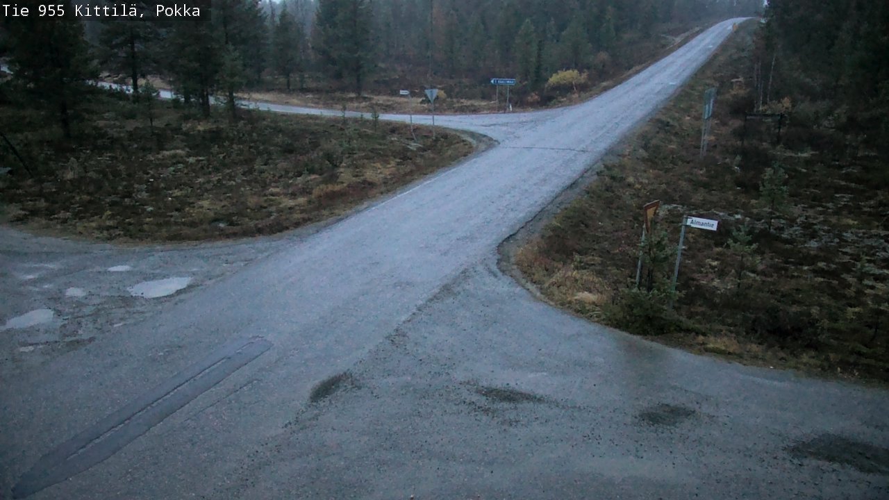 Kelikamerat Kuva Tie 955 Kittilä, Pokka, Kittilä, Lappi