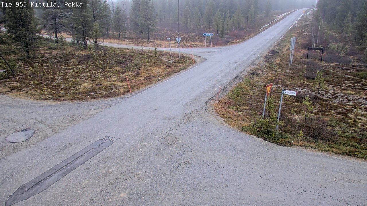 Kelikamerat Kuva Tie 955 Kittilä, Pokka, Kittilä, Lappi