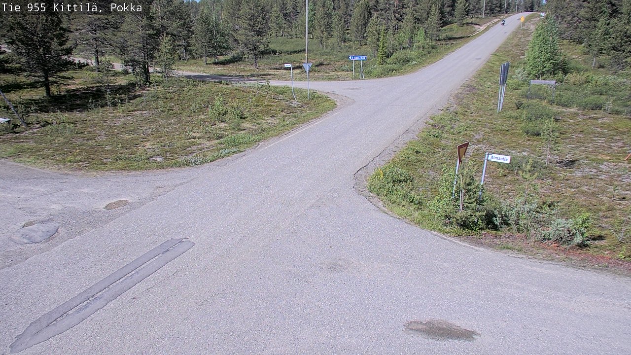 Kelikamerat Kuva Tie 955 Kittilä, Pokka, Kittilä, Lappi