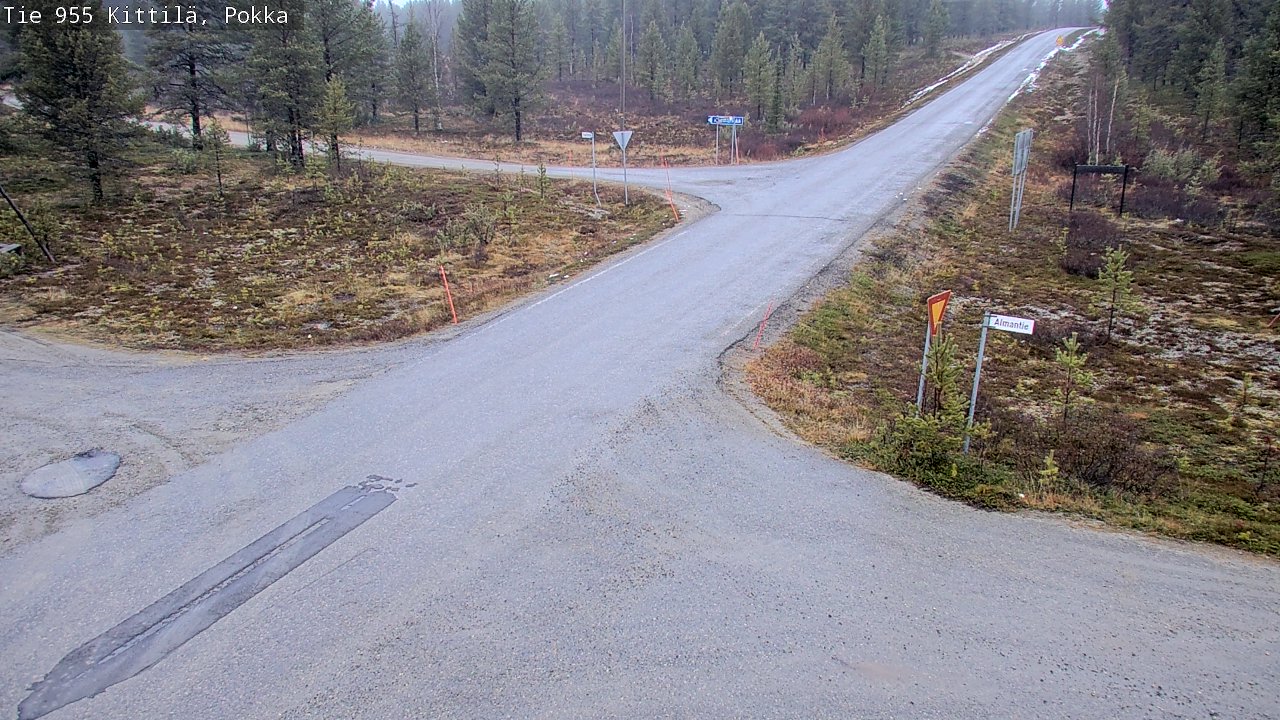 Kelikamerat Kuva Tie 955 Kittilä, Pokka, Kittilä, Lappi