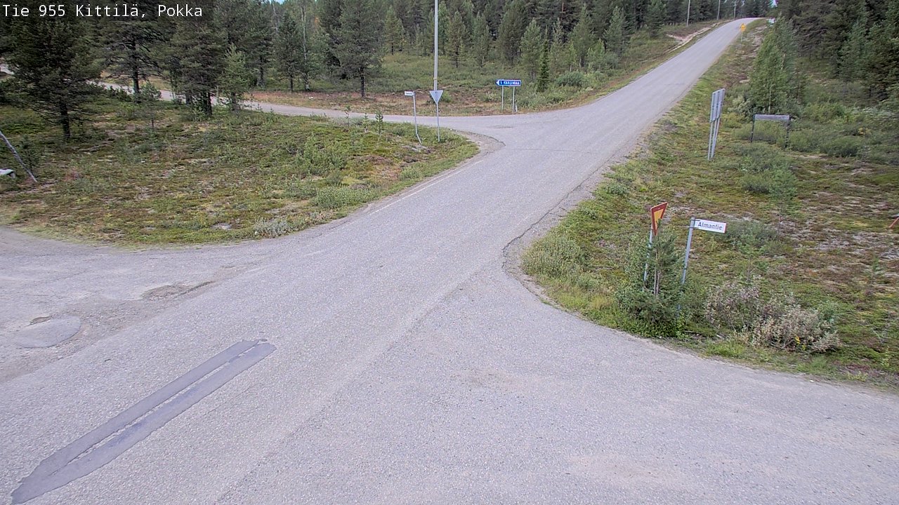 Kelikamerat Kuva Tie 955 Kittilä, Pokka, Kittilä, Lappi