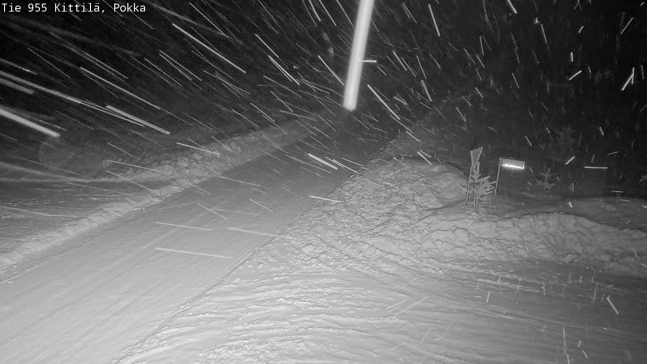 Kelikamerat Kuva Tie 955 Kittilä, Pokka, Kittilä, Lappi