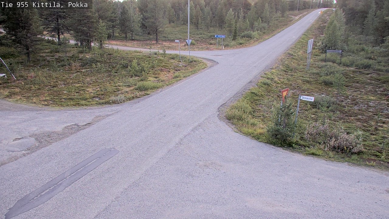 Kelikamerat Kuva Tie 955 Kittilä, Pokka, Kittilä, Lappi